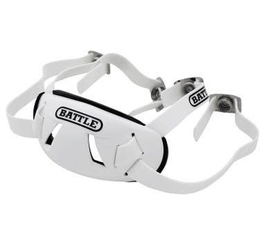 New Battle Adult Chin Strap Wht 11860-bat26ac000001a