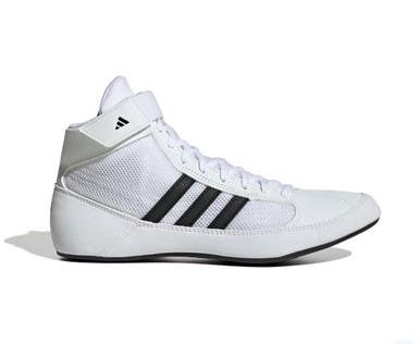 New Adidas Hvc2 Sz 6.5 Wht Blk Wrestling Shoes 11860-adijp6120065