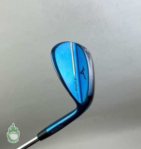 Right Handed Mizuno T24 Blue Ion D Grind Wedge 54*-08 S400 Stiff Steel Golf