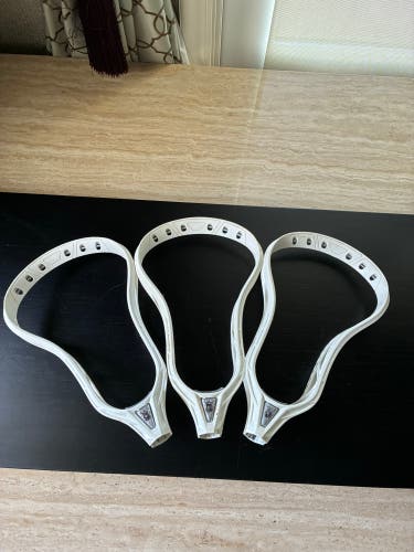 ** BUNDLE ** 3 Brine RP3 2X White Unstrung Head (Used)