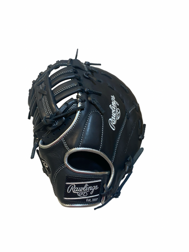 Used Rawlings Ecfbm-10b Bb Sb First Base Rh Throw Black 12" 11706-s000379579