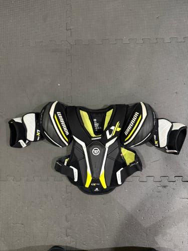 Small Junior Warrior ALPHA LX PRO Shoulder Pads (Used)