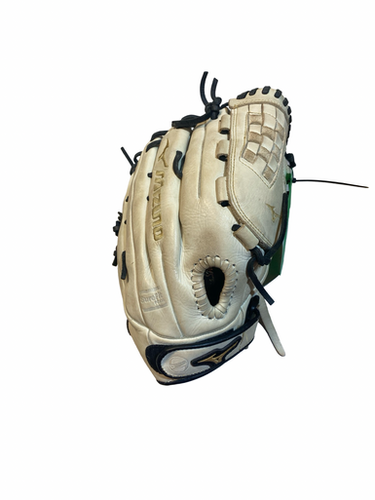 Used Mizuno Gmvp1250pf3w Bb Sb Glove Rh Throw White 12 1 2" 11706-s000379452