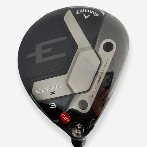 Callaway Elyte X 3 Wood 15° Right Handed Stiff Flex Graphite Shaft