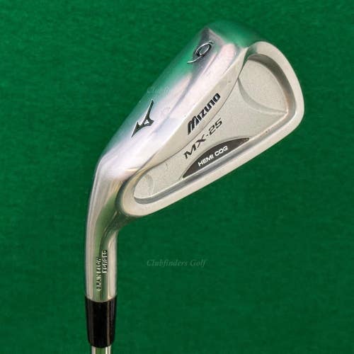 LH Mizuno MX-25 Forged Single 6 Iron True Temper Dynamic Gold SL S300 Stiff