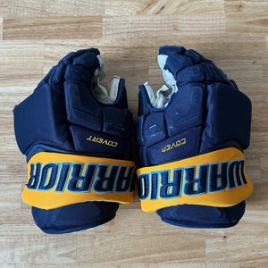 Game Used Toledo Walleye #27 Warrior Covert Pro Size 13” Gloves