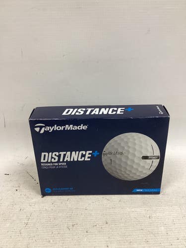 Used Taylormade Distance + 12 Pack - Golf Balls White 11851-s000047804