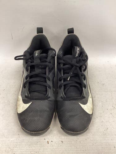Used Nike Alpha Bb Sb Cleats Black Junior 05.5 11851-s000047697