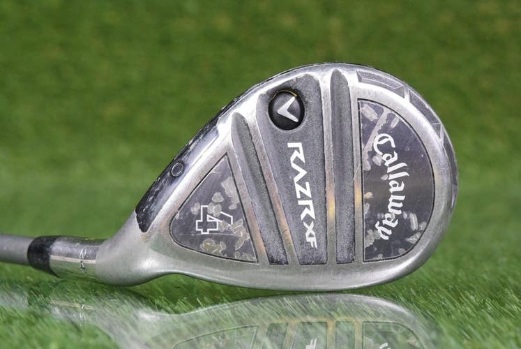 CALLAWAY GOLF RAZR XF 24 4 HYBRID W/ WOMENS LADIES FLEX GRAPHITE SHAFT