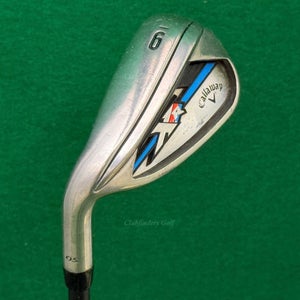 LH Callaway XR OS Single 9 Iron Mitsubishi Fubuki AT 50-A Graphite Seniors