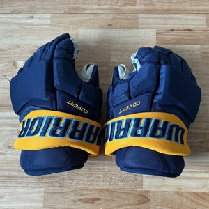 Game Used Toledo Walleye #24 Warrior Covert Pro Size 13” Gloves