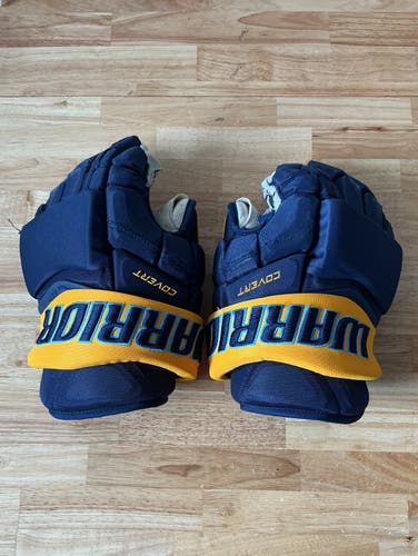 Game Used Toledo Walleye #24 Warrior Covert Pro Size 13” Gloves