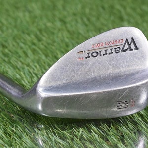 WARRIOR CUSTOM GOLF 60* LOB WEDGE W/ WEDGE FLEX STEEL SHAFT