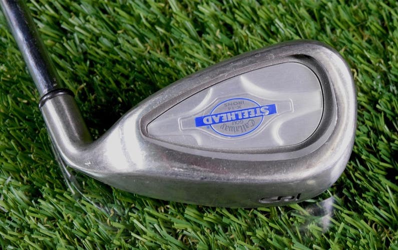 CALLAWAY GOLF STEELHEAD X-14 IRONS 9 IRON W/ STEELHEAD REGULAR FLEX STEEL SHAFT