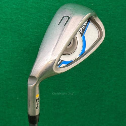 LH Ping G Max Yellow Dot UW Utility Wedge Ping CFS 65-SR Graphite Seniors