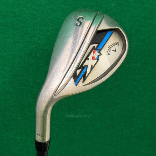 LH Callaway XR OS SW Sand Wedge Mitsubishi Fubuki AT 50-A Graphite Seniors