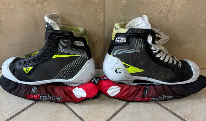 Graf Supra G5035 Hockey Goalie Skates Regular Width Size 4.5 (Used)