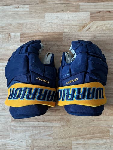 Game Used Toledo Walleye #77 Warrior Covert Pro Size 13” Gloves