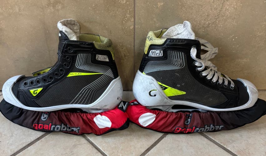 Graf Supra G5035 Hockey Goalie Skates Regular Width 8 (Used)