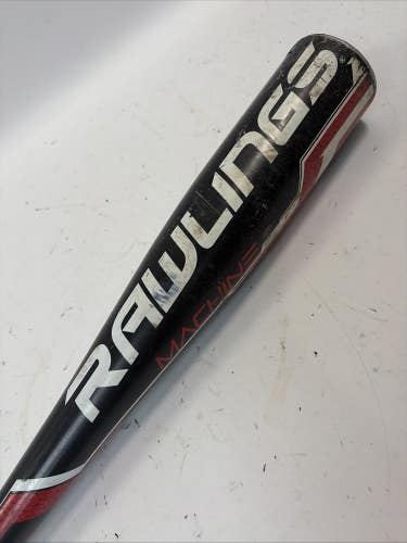 Rawlings Machine Alloy Baseball Bat, 27/19 (-8), 2 5/8" Barrel