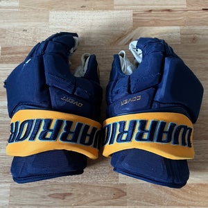 Game Used Toledo Walleye #9 Warrior Covert Pro Size 14” Gloves