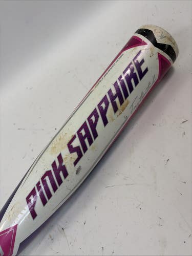 Easton Pink Sapphire Fastpitch Softball Bat, 28/18 (-10), 2 1/4" Barrel