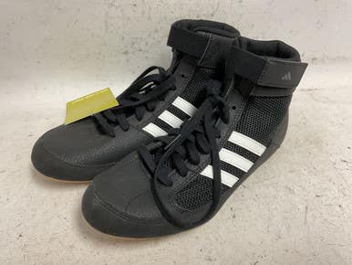 Used Adidas Hvc Aq3327 Wrestling Shoes Black Senior 5 11855-s000205415