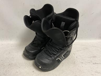 Used Burton Invader Mens Snowboard Boots Black Senior 7 11855-s000205399