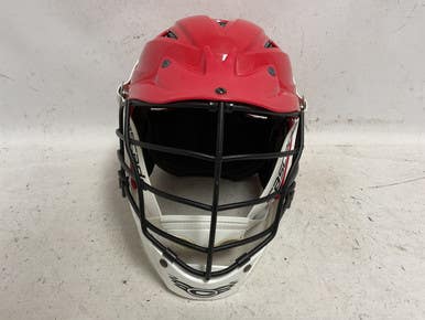 Used Cascade Cpv-r Lacrosse Helmet Red And White M L 11855-s000205395