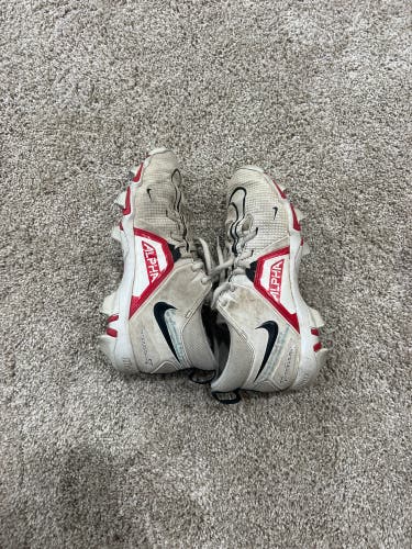 Men's 5.5Y (Big Kids / Youth) Nike Alpha Menace Pro 3 High Top Molded Cleats (Used)