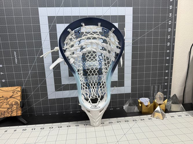 Brine Triumph Rise Fresh Hero 2.0 Stringing Head Carolina Navy Fade Dye