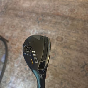 Men's 2024 TaylorMade Qi10 Tour Right Handed Hybrid Stiff Flex 4H Graphite Shaft (Used)