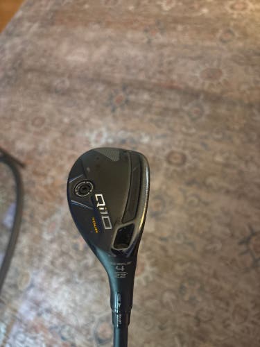 Men's 2024 TaylorMade Qi10 Tour Right Handed Hybrid Stiff Flex 4H Graphite Shaft (Used)