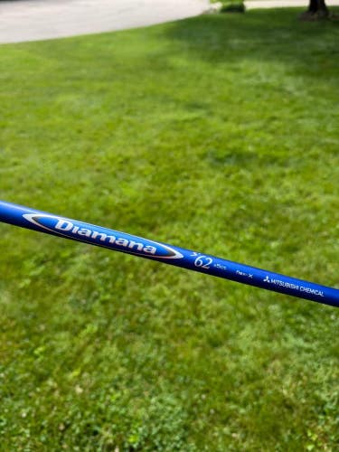 Mitsubishi Diamana S+ 62 Extra Stiff Flex Driver Shaft Taylormade Tip 44.5"