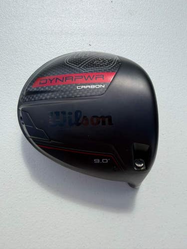 Wilson Staff Dynapwr Carbon Driver 9 Head Only NICE