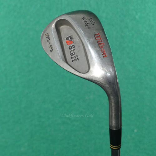 Wilson Staff Cast 59-5 59 LW Lob Wedge TT Dynamic Gold S300U Steel Stiff