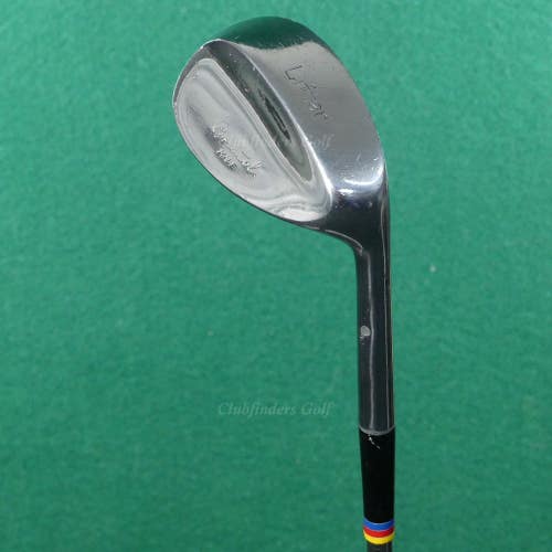 VINTAGE Bristol Made Lifter 56 SW Sand Wedge Stepped Steel Stiff *READ*