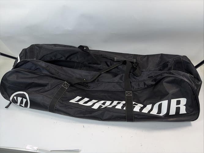 Warrior Lacrosse Bag w/ Stick & Ball Area, Black