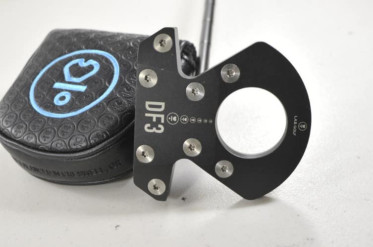 LAB Golf DF3 34.5" 69* Putter Right Steel with Head Cover  # 220259