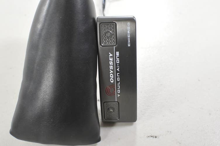 Odyssey Ai-ONE Toulon Chicago 34" Putter RH Stroke Lab Steel Graphite # 218721