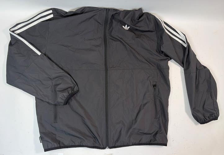 Adidas Skateboarding Windbreaker, Black, Medium W/ Hood