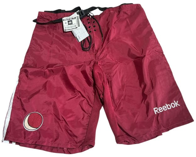 Coyotes REEBOK Maroon PP10 Pro Stock Pants Shell Large (New) 7982