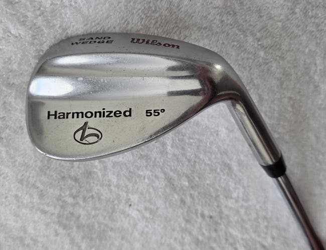 Wilson Harmonized Sand Wedge 55° RH; Steel Shaft