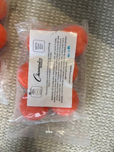 Champion Lacrosse Ball 12 Pack (1 Dozen) (New)