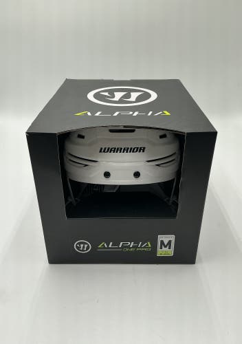 Medium Warrior Alpha One Pro Helmet (New)