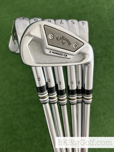 Callaway X Forged CB 21 Iron Set 4-P / Dynamic Gold X Seven Extra Stiff