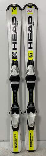 Kid's HEAD 107cm All Mountain SuperShape Team Skis With Head LRX 4.5 Bindings (Used)(SY3000)