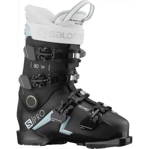 New Women's Salomon S/Pro 80 W CS GW Ski Boots; Size: 23.5
