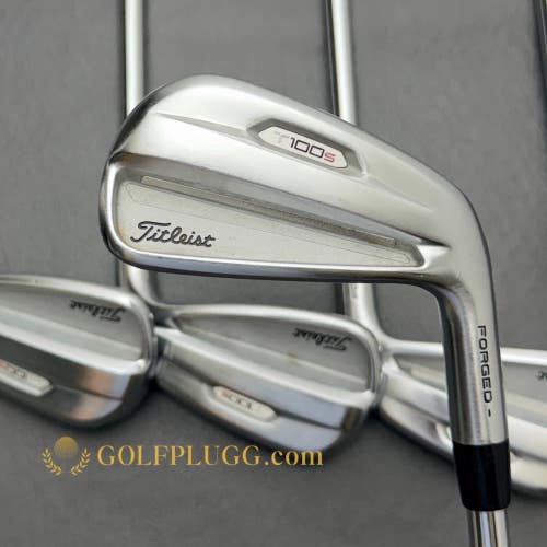 -1/2 Titleist T100S 2021 Iron Set 5-PW / DG Tour Issue, X Stiff (146)
