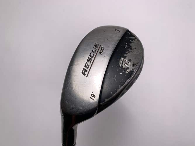 Taylormade Rescue Mid 3 Hybrid 19* Regular Graphite Mens LH Midsize Grip
